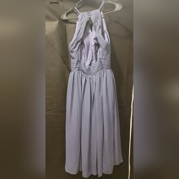 Bridesmaid dress, gray, size 4. - Picture 5 of 7